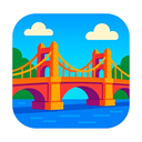 icon_entertainment_bridge_vibrant_colors icon preview