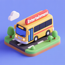 icon_entertainment_bus_3d_isometric icon preview