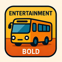 icon_entertainment_bus_bold icon preview