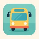 icon_entertainment_bus_flat_pastel icon preview