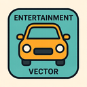 icon_entertainment_car_vector icon preview