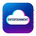 icon_entertainment_cloud_digital_glitch icon preview