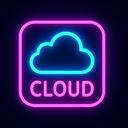 icon_entertainment_cloud_neon icon preview