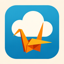 icon_entertainment_cloud_origami icon preview