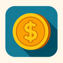 icon_entertainment_coin_flat_design icon preview