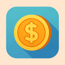 icon_entertainment_coin_flat_pastel icon preview