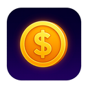 icon_entertainment_coin_glow_effect icon preview