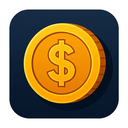 icon_entertainment_coin_sharp_edges icon preview