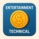 icon_entertainment_coin_technical icon preview
