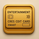 icon_entertainment_credit_card_embossed icon preview