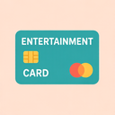 icon_entertainment_credit_card_flat_pastel icon preview