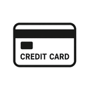 icon_entertainment_credit_card_monochrome icon preview