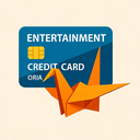 icon_entertainment_credit_card_origami icon preview