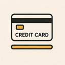 icon_entertainment_credit_card_thin icon preview