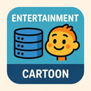 icon_entertainment_database_cartoon icon preview