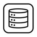 icon_entertainment_database_geometric icon preview