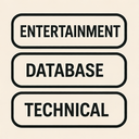 icon_entertainment_database_technical icon preview