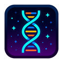 icon_entertainment_dna_strand_cyberpunk icon preview