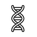icon_entertainment_dna_strand_minimal_outline icon preview