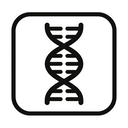 icon_entertainment_dna_strand_monochrome icon preview