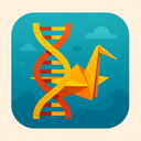 icon_entertainment_dna_strand_origami icon preview