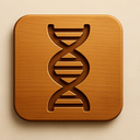 icon_entertainment_dna_strand_wooden icon preview