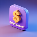 icon_entertainment_dollar_sign_3d_isometric icon preview