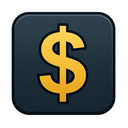 icon_entertainment_dollar_sign_bold icon preview
