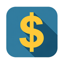 icon_entertainment_dollar_sign_flat_design icon preview