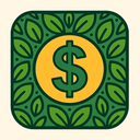 icon_entertainment_dollar_sign_organic_pattern icon preview
