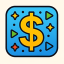 icon_entertainment_dollar_sign_playful icon preview