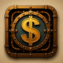 icon_entertainment_dollar_sign_steampunk icon preview