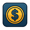 icon_entertainment_dollar_sign_symmetrical icon preview