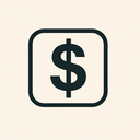 icon_entertainment_dollar_sign_thin icon preview