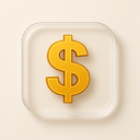 icon_entertainment_dollar_sign_transparent icon preview