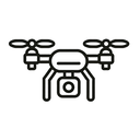 icon_entertainment_drone_line_art icon preview
