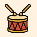 icon_entertainment_drum_bold icon preview