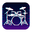 icon_entertainment_drum_digital_glitch icon preview