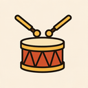 icon_entertainment_drum_elegant icon preview