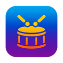 icon_entertainment_drum_gradient icon preview