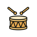 icon_entertainment_drum_minimalist icon preview