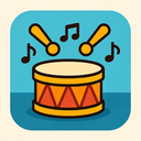 icon_entertainment_drum_playful icon preview