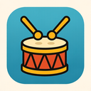 icon_entertainment_drum_rounded icon preview
