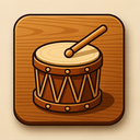 icon_entertainment_drum_wooden icon preview