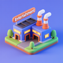 icon_entertainment_factory_3d_isometric icon preview