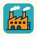 icon_entertainment_factory_flat_design icon preview