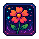 icon_entertainment_flower_cyberpunk icon preview