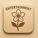 icon_entertainment_flower_embossed icon preview