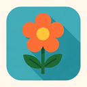 icon_entertainment_flower_flat_design icon preview
