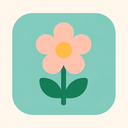 icon_entertainment_flower_flat_pastel icon preview